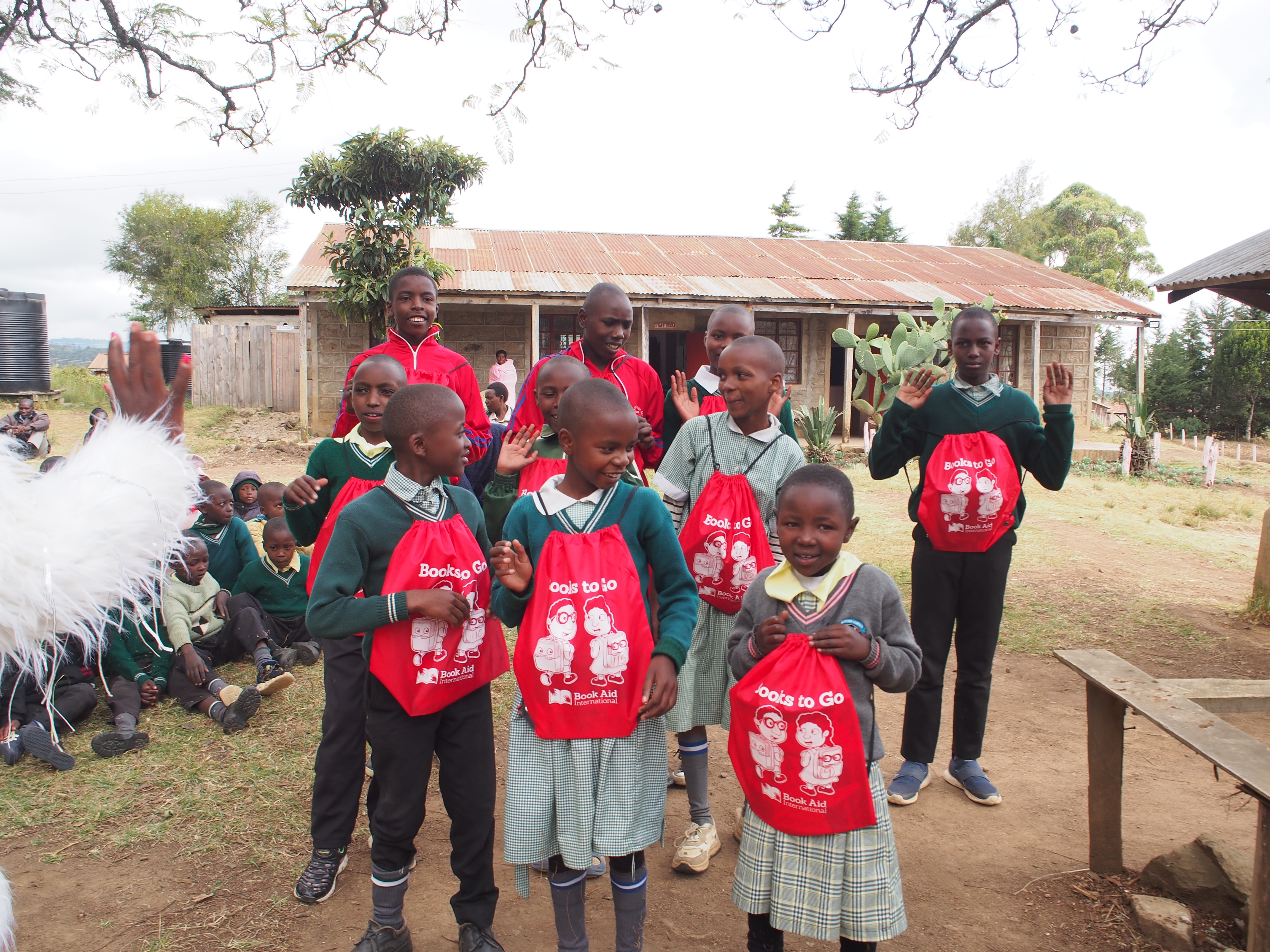 Book Aid Books at Warazo Primary School in Kenya